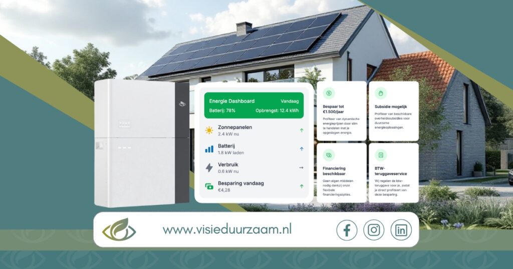 Thuisbatterij | Visie Duurzaam