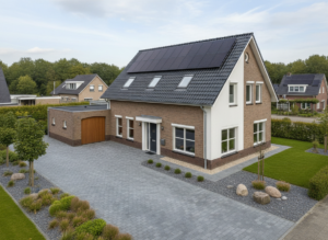 Woning in Limburg met zonnepanelen voor thuisbatterij en energieopslag