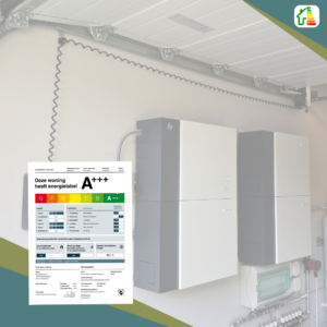 Thuisbatterij in woning met energielabel visual voor blog over energielabel en thuisbatterij in Limburg